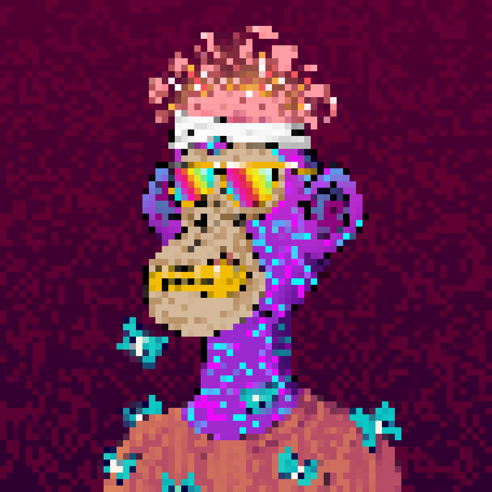 Trippin' Pixel Ape #2033
