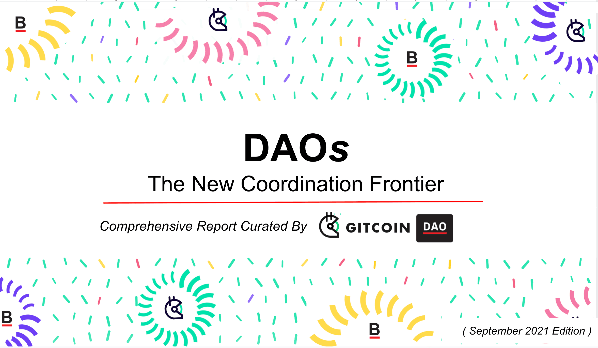 DAOs - The New Coordination Frontier