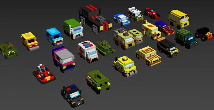 Carvoxels collection