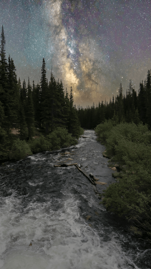 Night Sky Composites