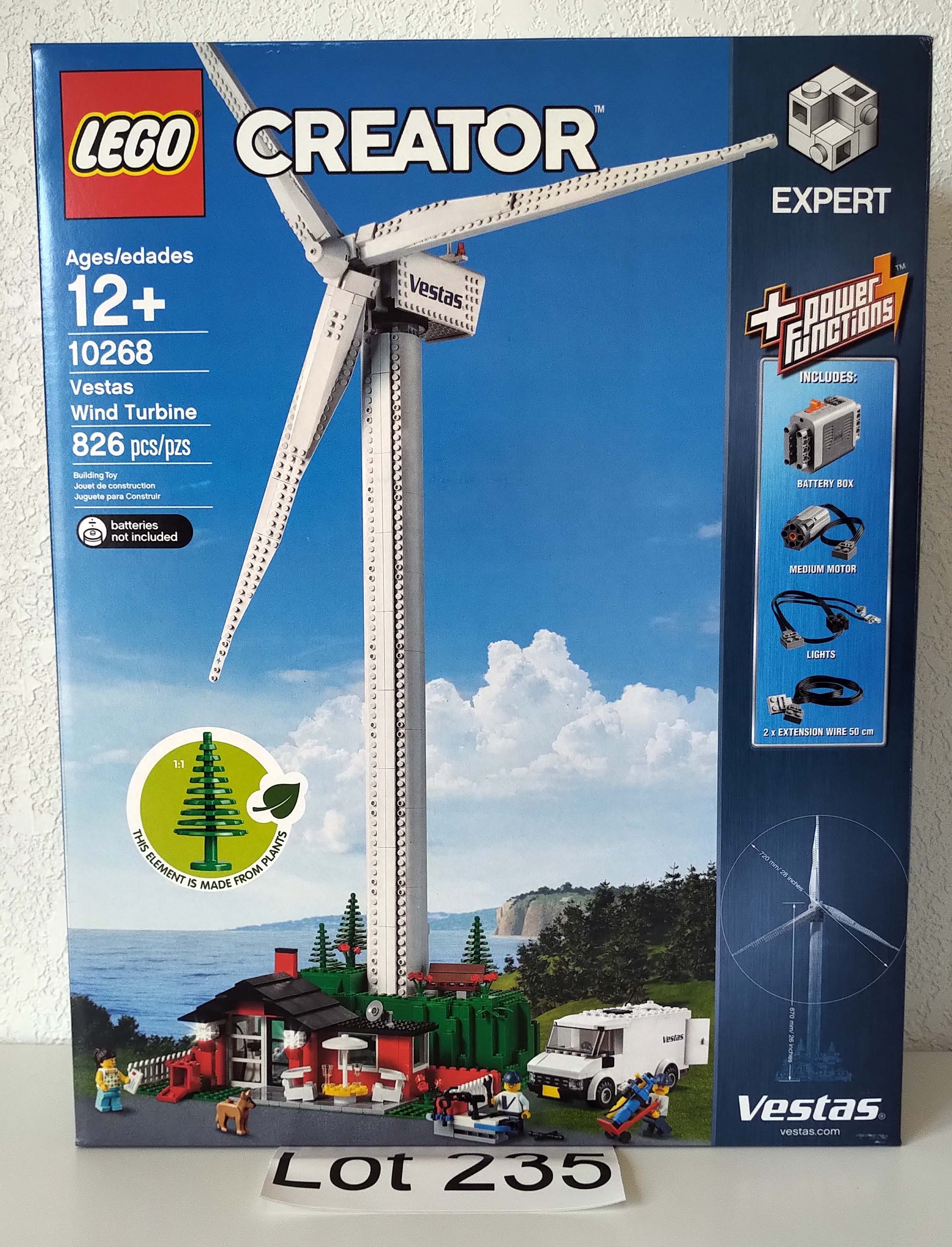 Vesta Wind Turbine Lego 10268 - NiftyLocker.com Lot 235
