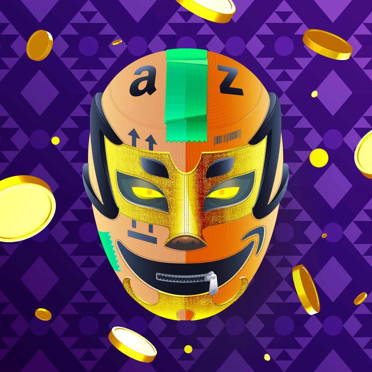 Amazon Luchadores Mask #693