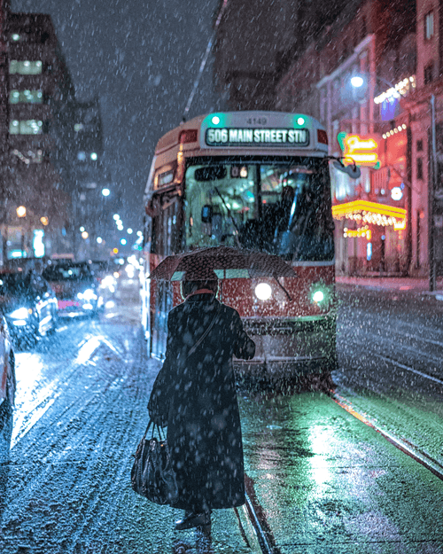 Dark Freeze-A Toronto Snowy Nights Collection