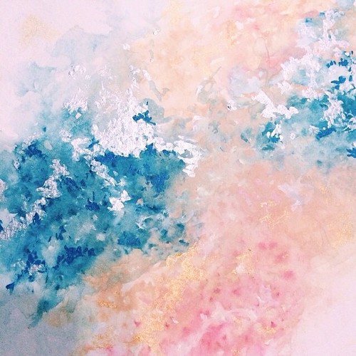 PANYAVEE FIRST ABSTRACT PAINTING