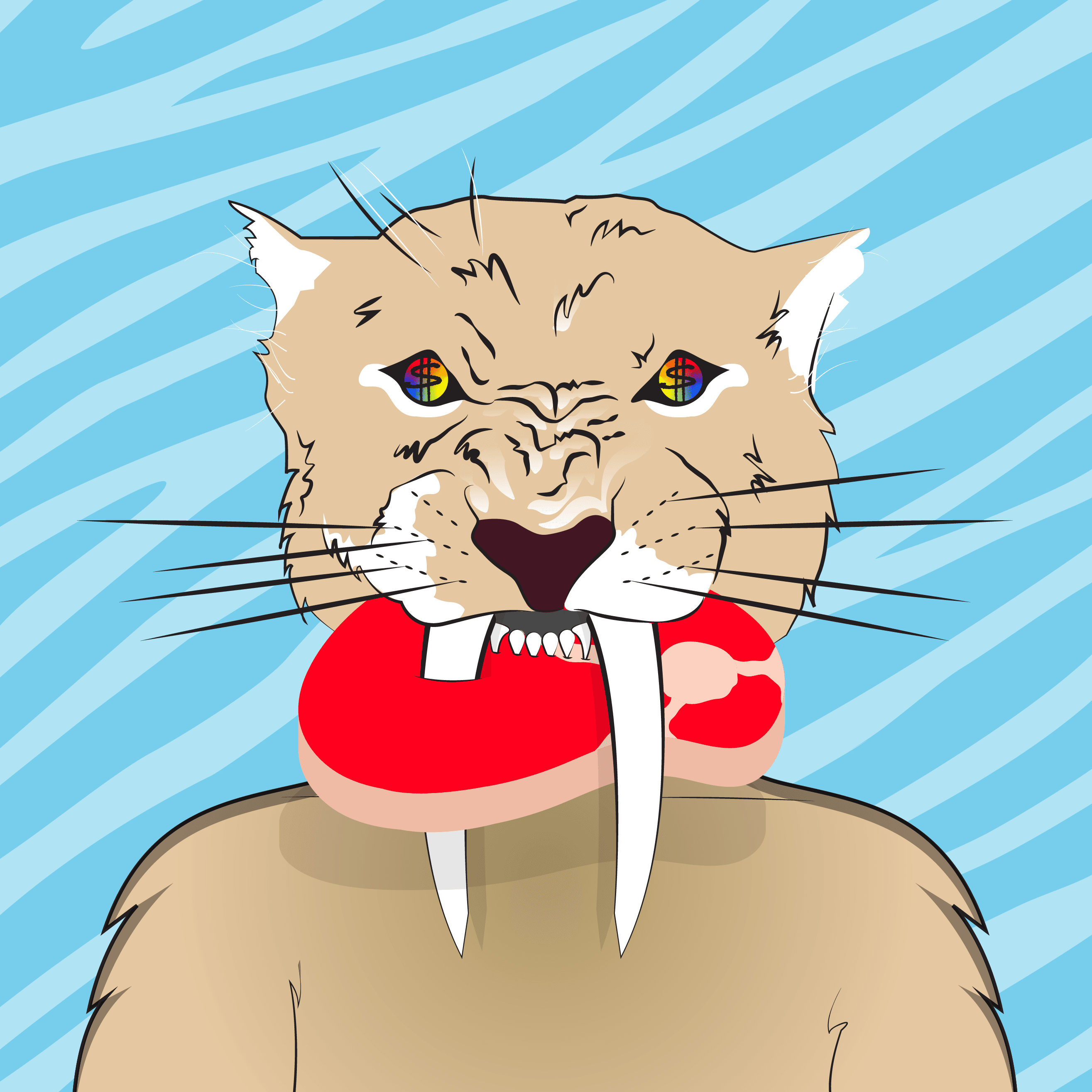 Saber-tooth cat #13