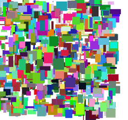 Computer generated art(CGA) collection image