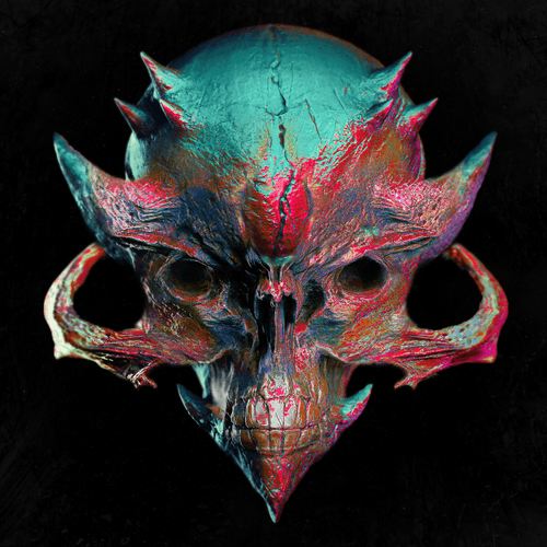Alien Skull #017