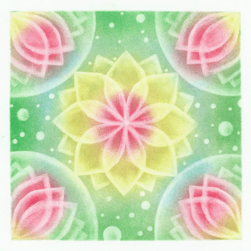 Mandala Flower Rapha #008