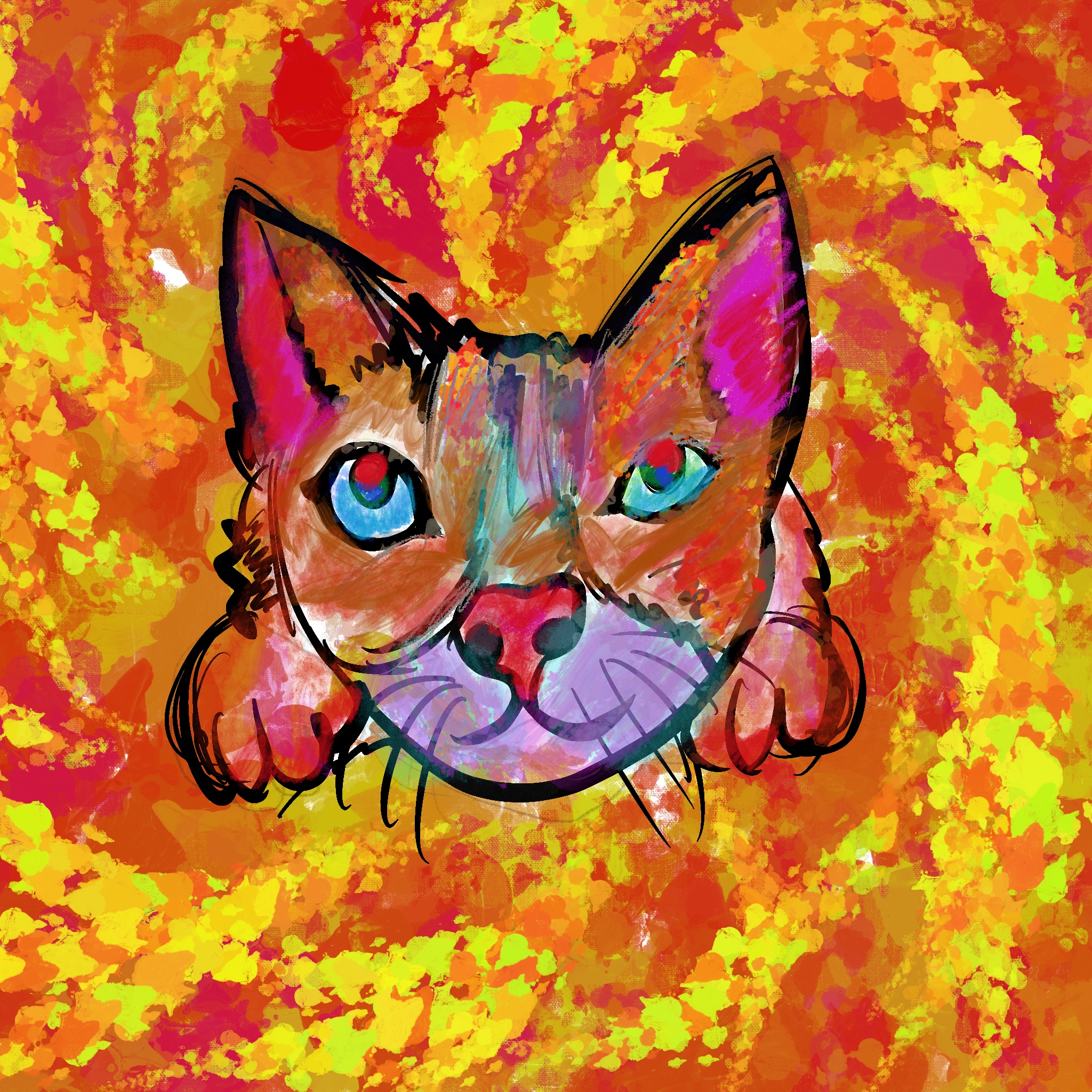 Crazy Cool Cat #015 | Fire Fire 
