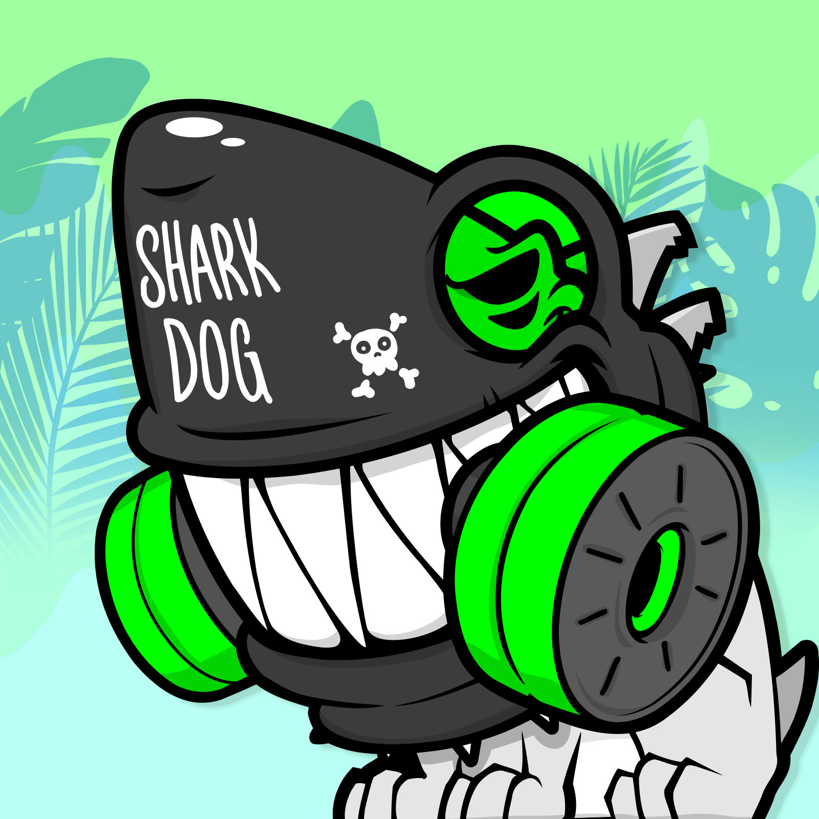 SHARKDOG 0155 SHARK DOG SURF OpenSea