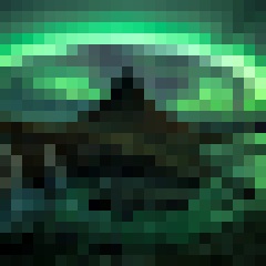 Twenty Four Pixel Mountain #4