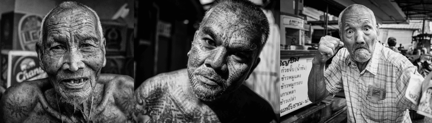 Faces of Khlongtoey - Black & White Street Portraits from a Bangkok You've Never Seen