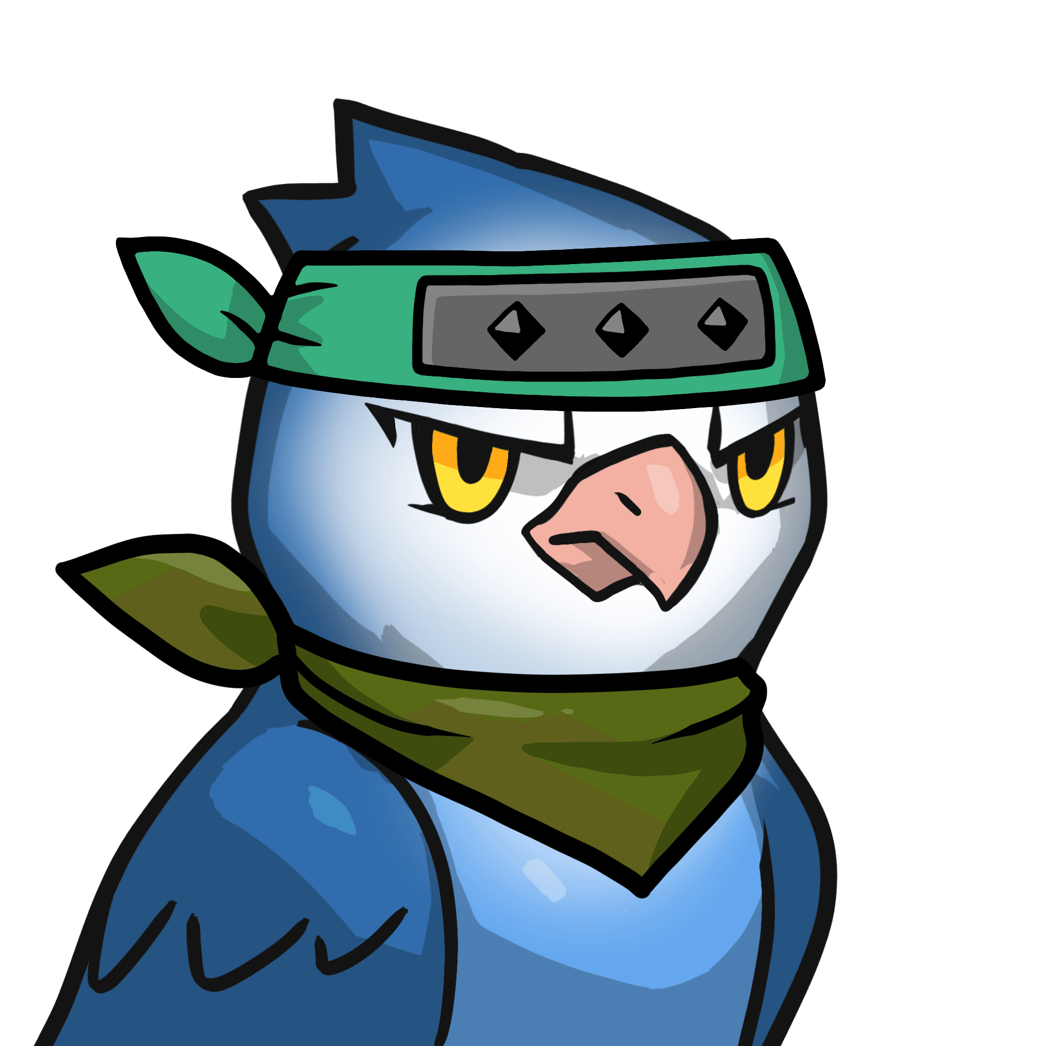 Narukami-Rosy-faced lovebird(blue) #02713