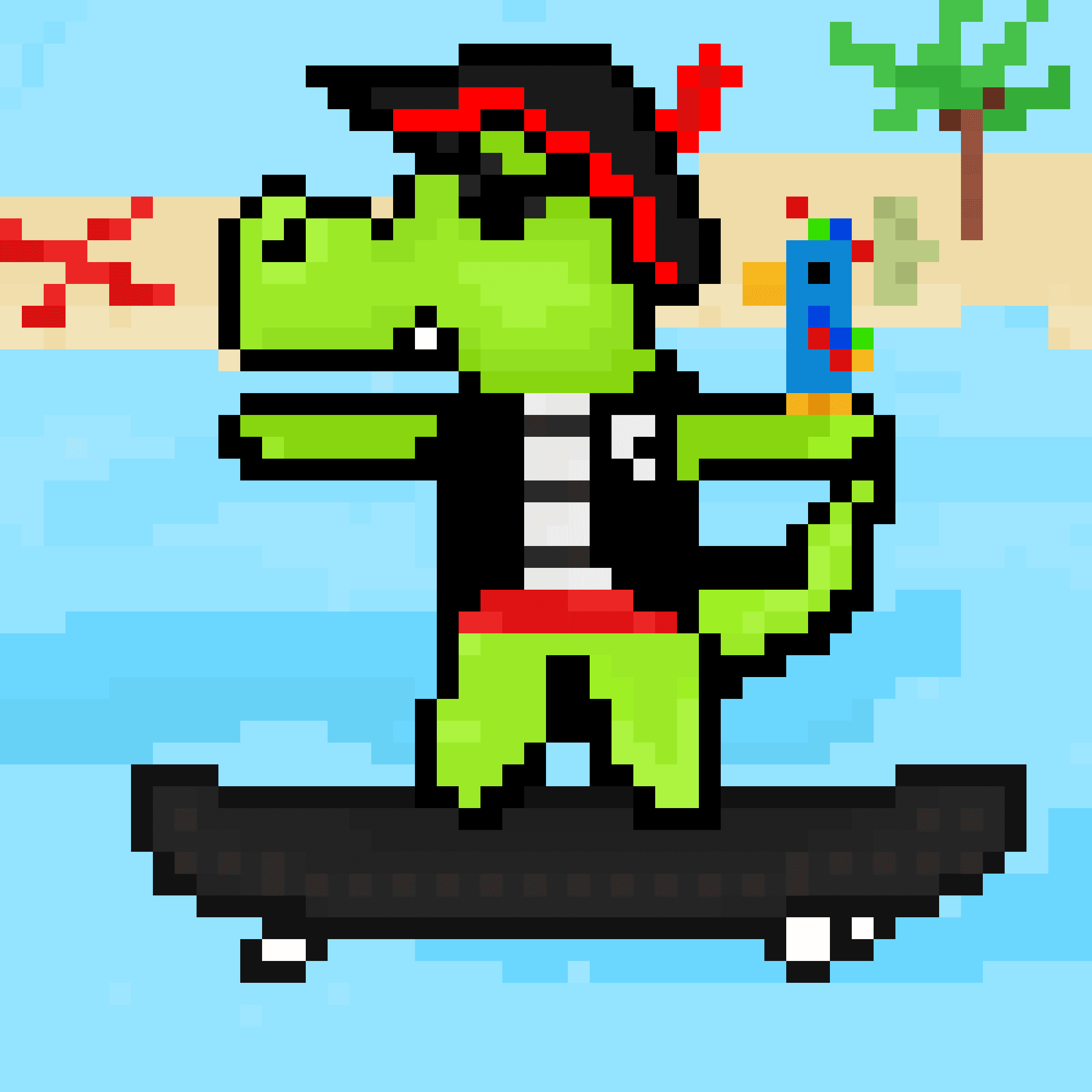 Gator Skater #095 - Gator Skaters NFT | OpenSea