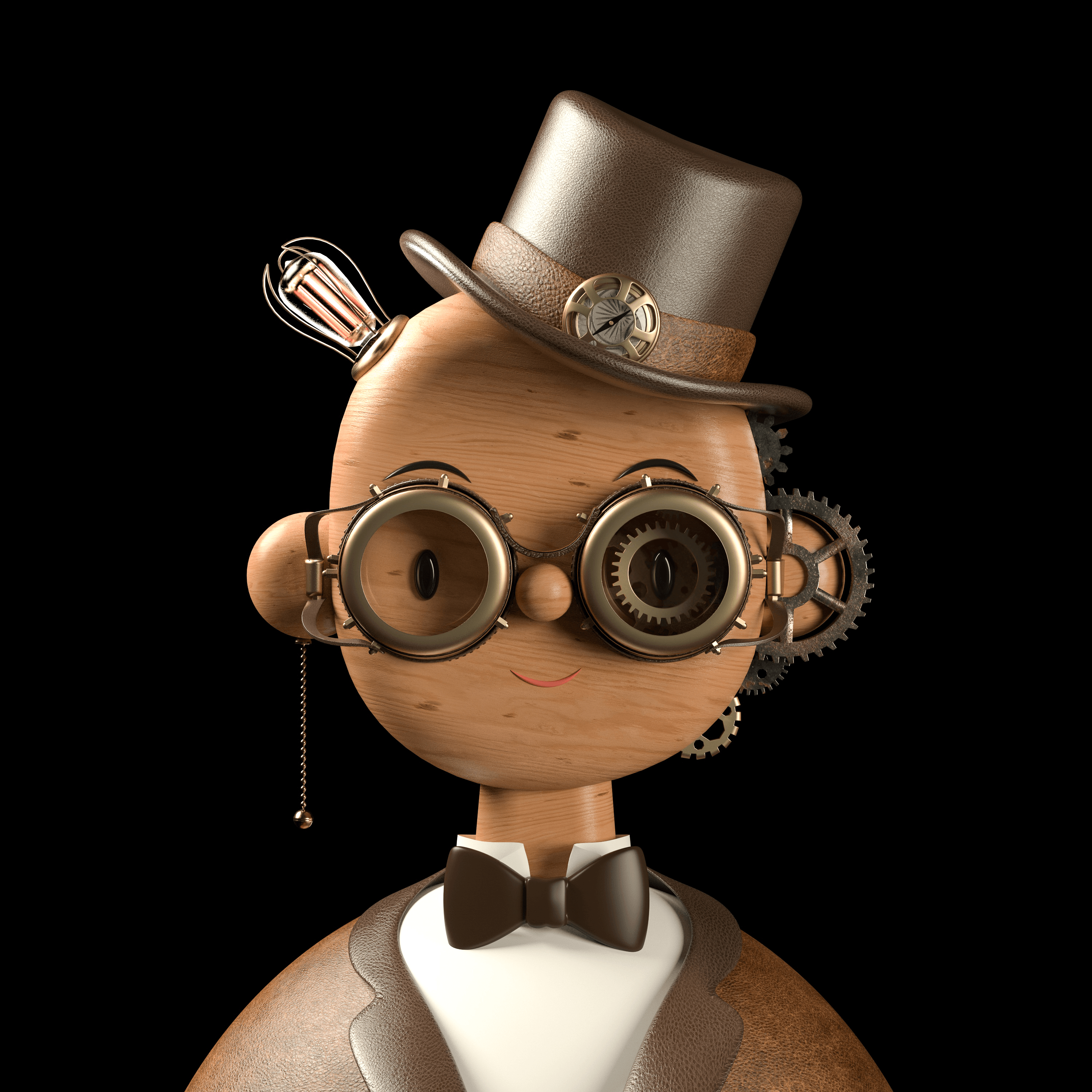 Steampunk Toy Face