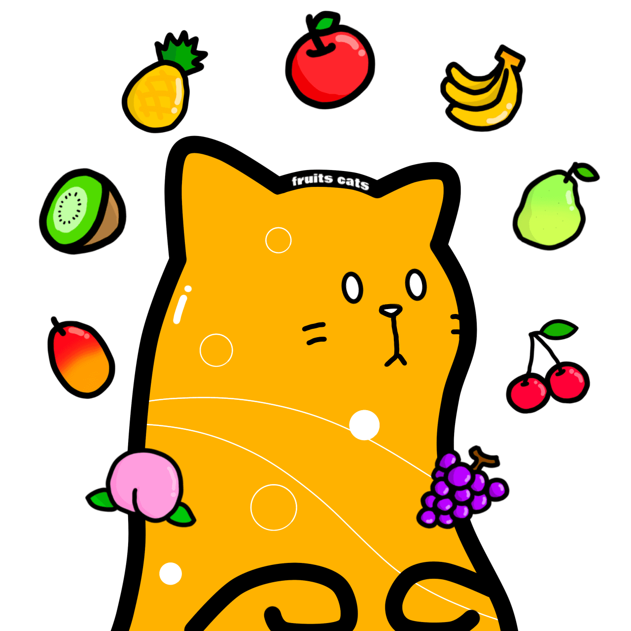 fruits cats