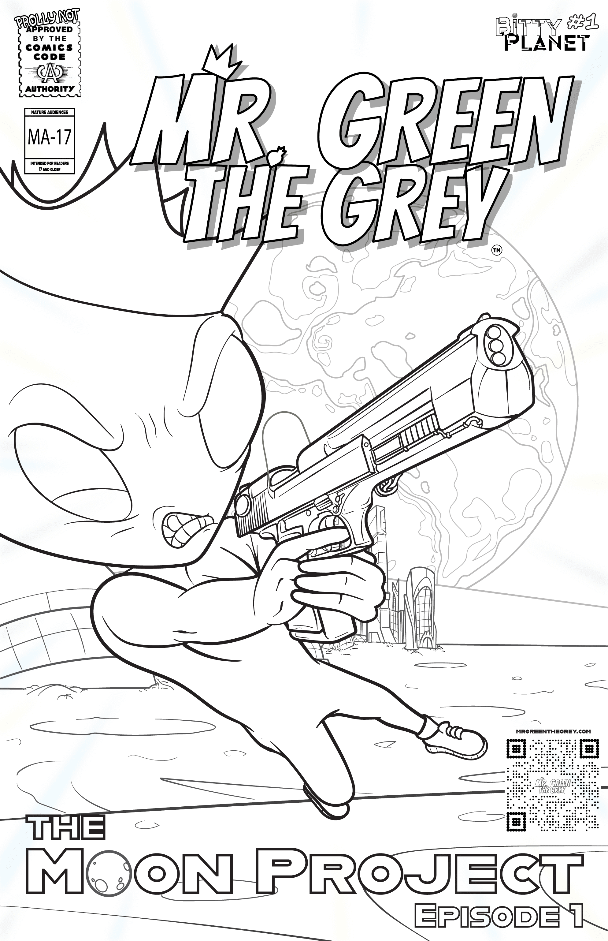 MGTG: The Moon Project - Ep. 1 (Line Art COVER)