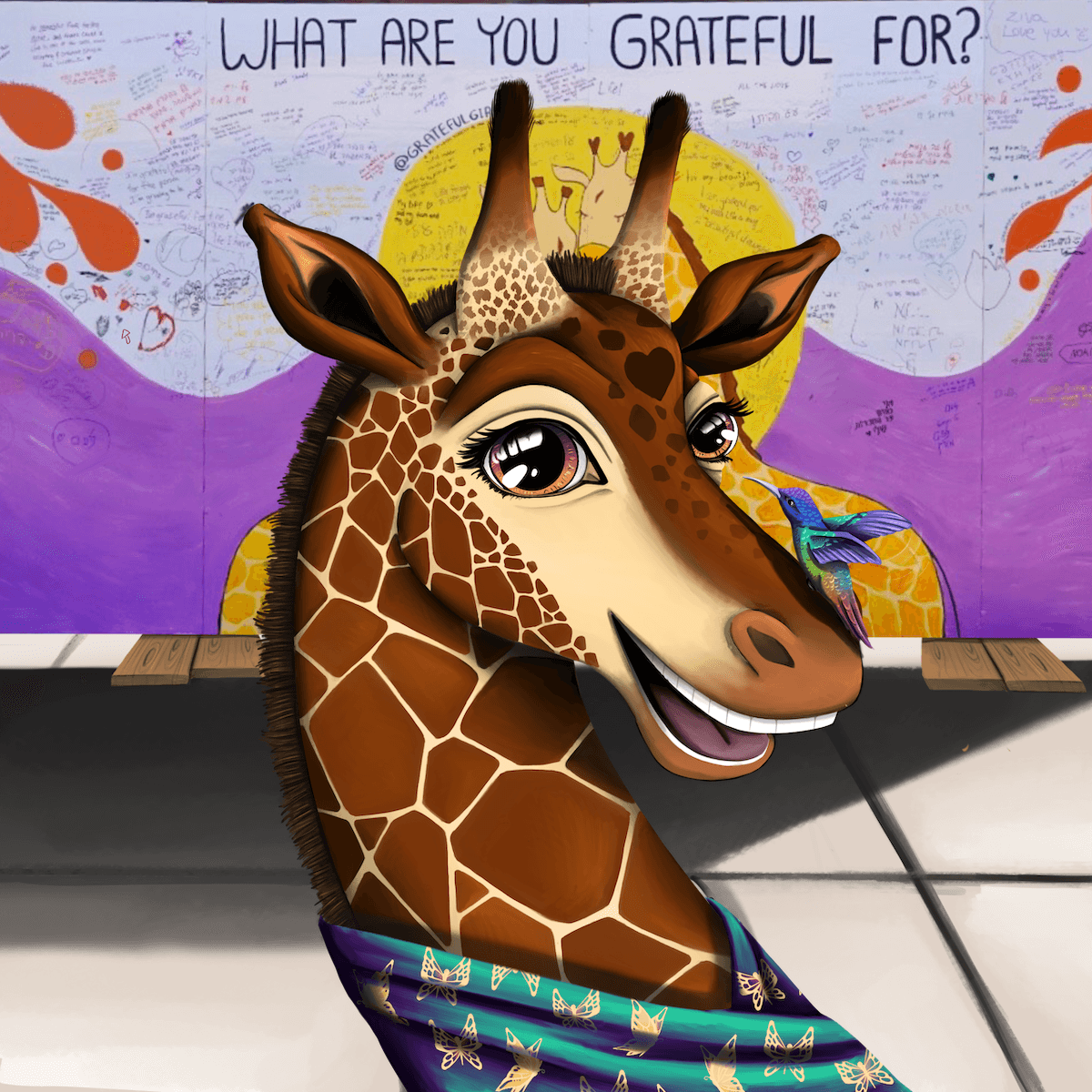 Grateful Giraffe #78