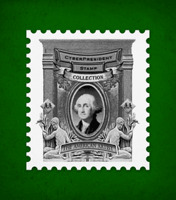 CyberPresident Stamp collection image
