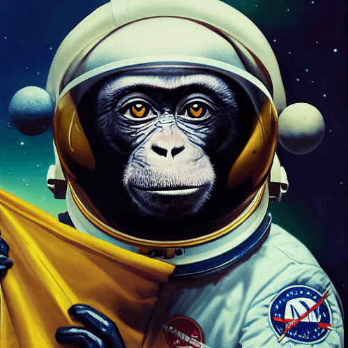 Mimirlin - Monkey Astro - Monkeys in Outer Space | OpenSea