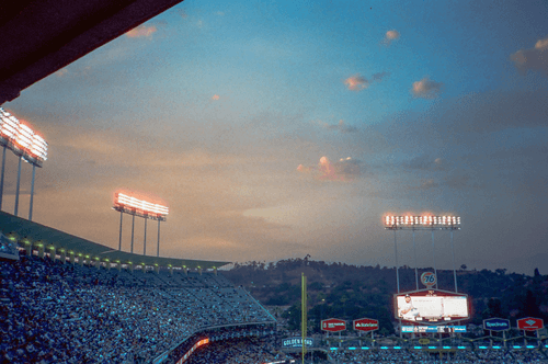 Left Field Sunset Landscape