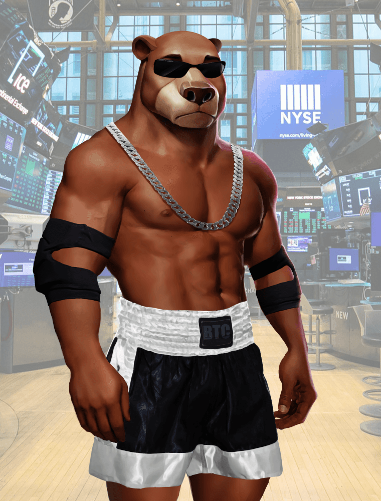 Wall Street Avatar Fighter Bear #155