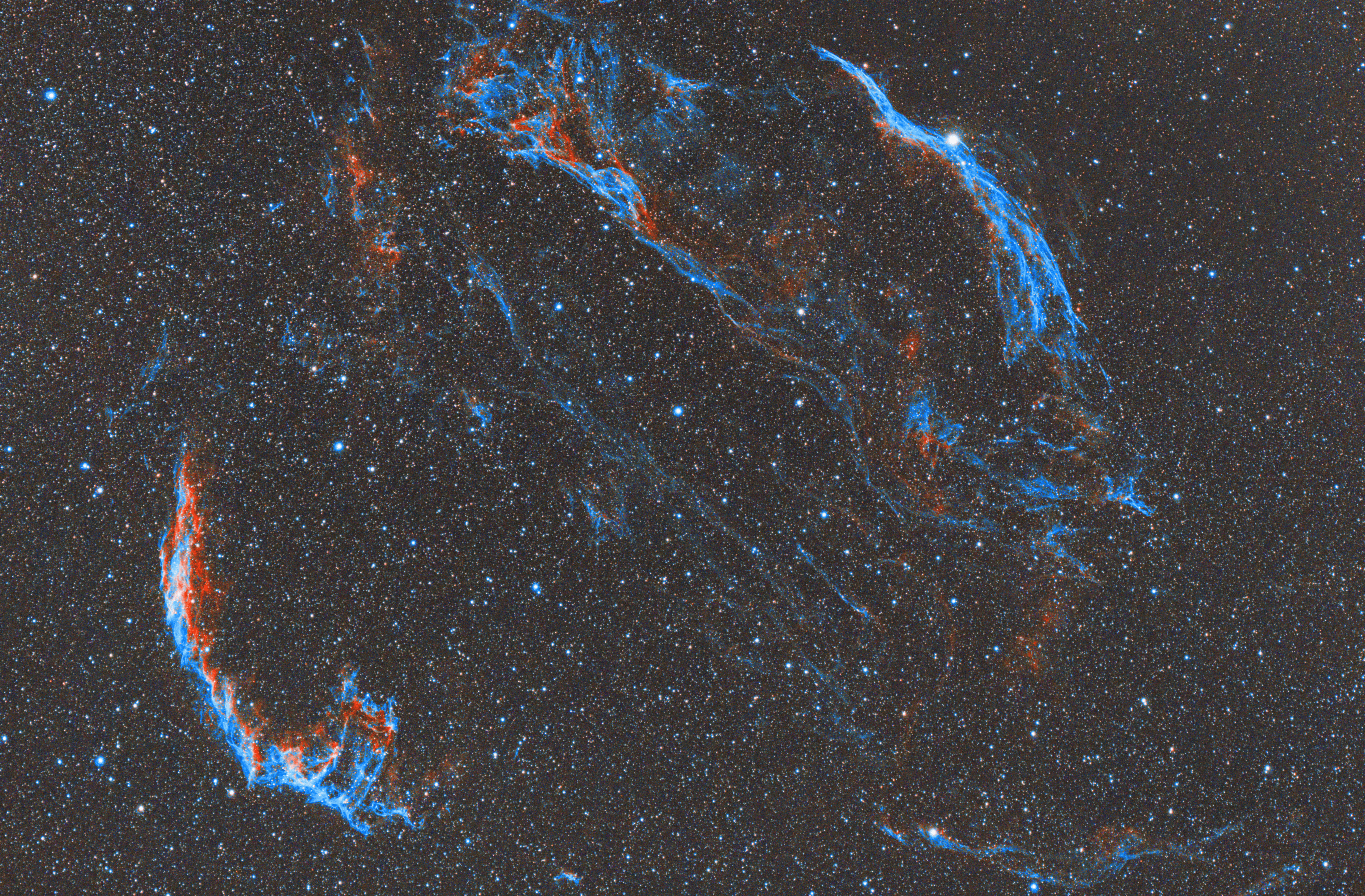 #3 Huge Supernova Remnant in Cygnus