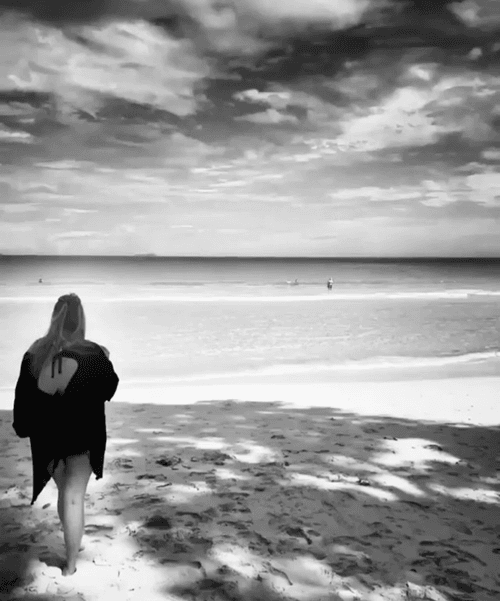 Black , white & grey inbetween by Mili Shivjiani Puri