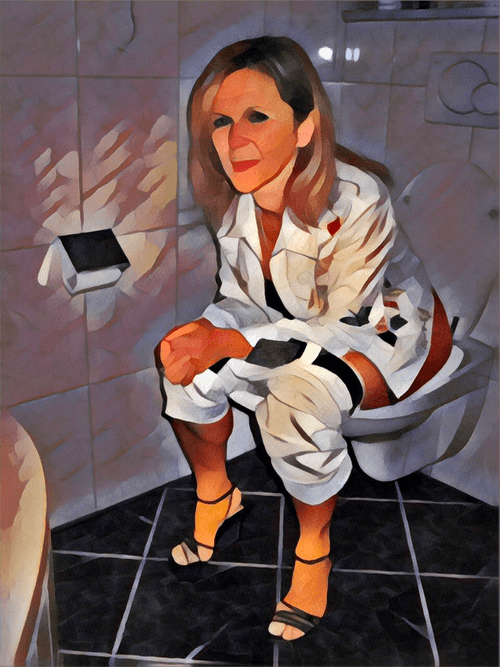 Pooping Lady #23
