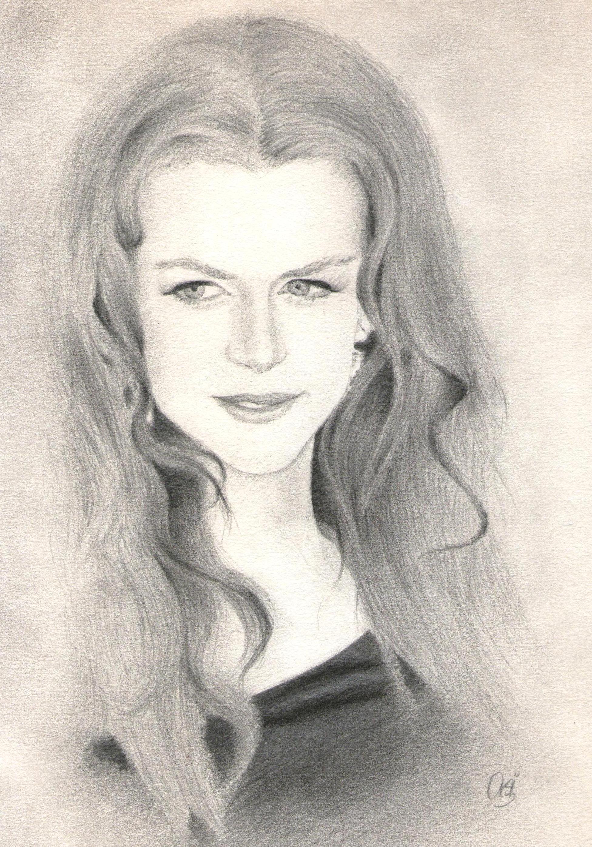 Nicole Kidman hand drawings - Collection | OpenSea