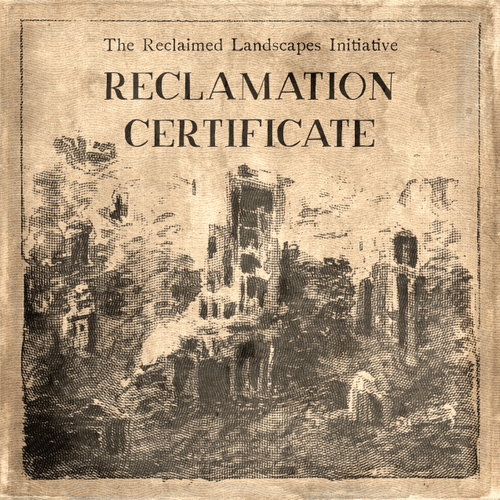 Landscape Reclamation Certificate