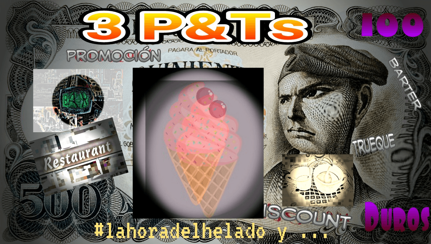 Collage 3 P&Ts #lahoradelhelado