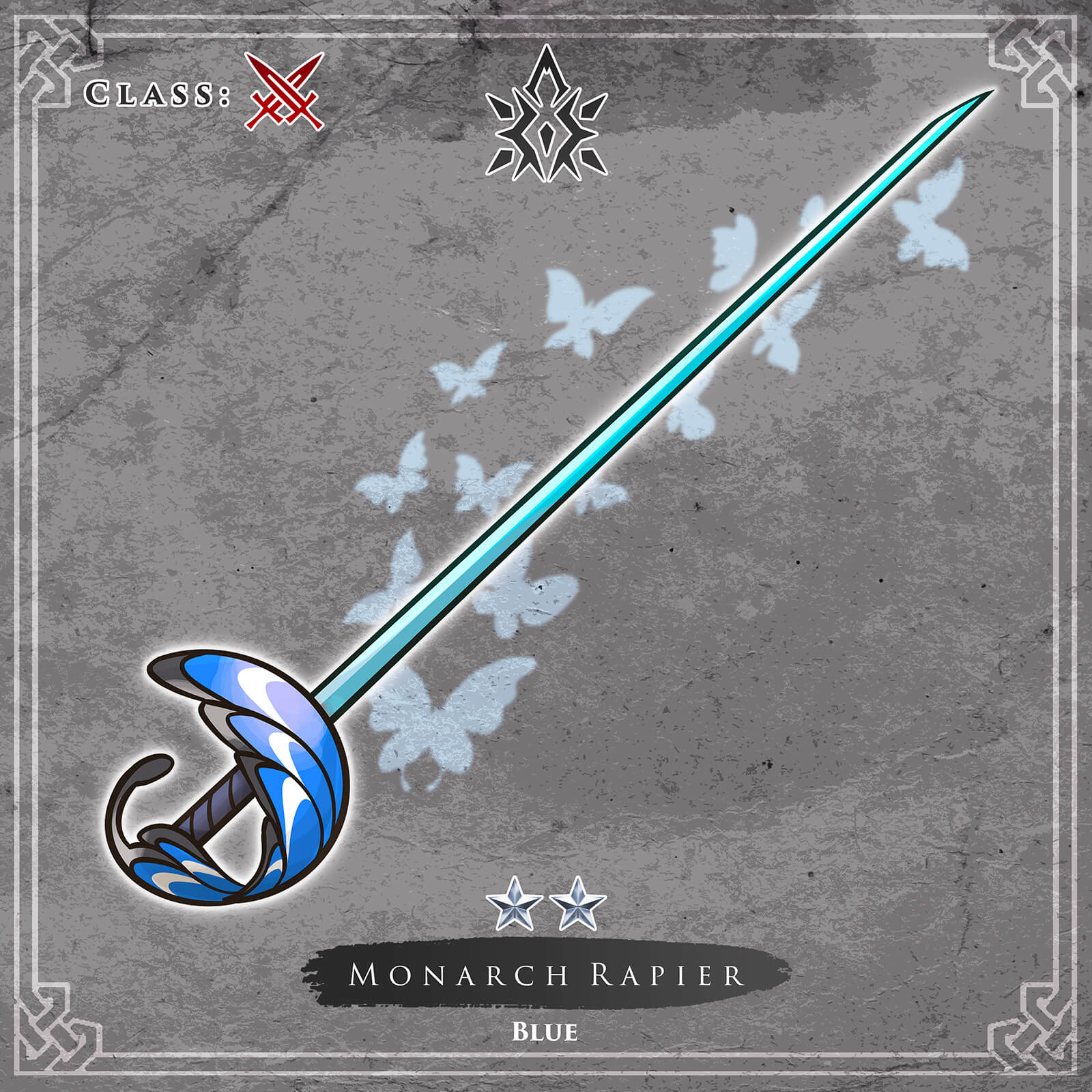 Monarch Rapier Blue