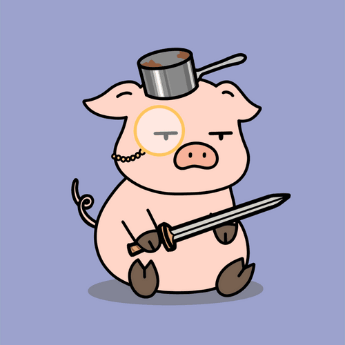 Piggie Palz #97 - Galahad 