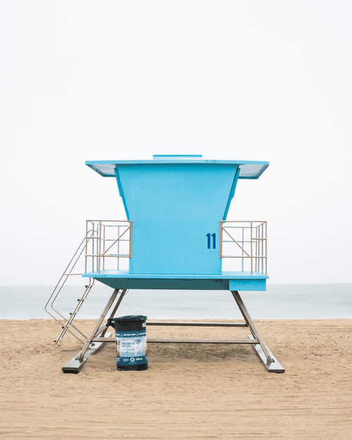 Lifeguard Tower #6 (Huntington Beach, CA)