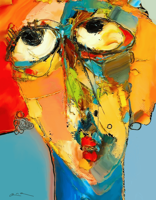 Expressionist Portrait #22