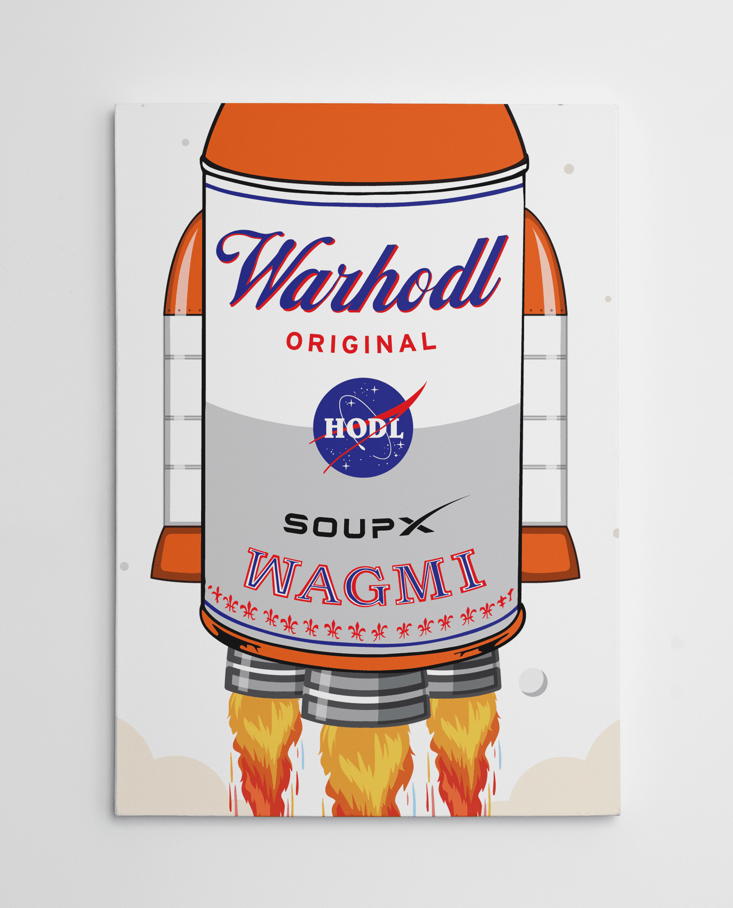 WARHODL "WAGMI" SoupX HODL Original Can