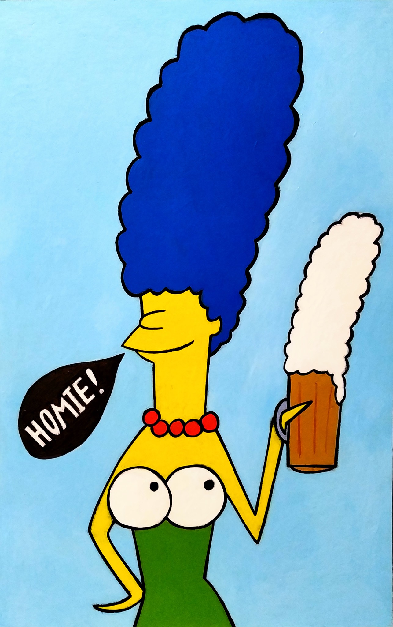 	 My tits love Marge Simpson