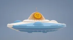 3D Crypto UFO Countries collection image