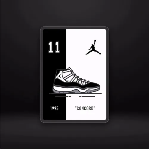Air Jordan 11 Pack - “Concord” • Collectable Air Jordan Cards
