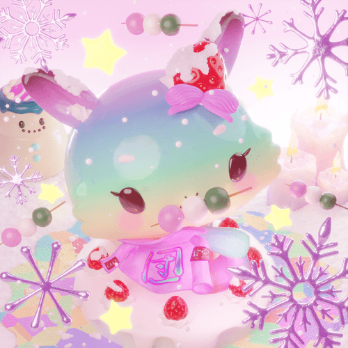 CNPcake #00222 Luna-Rainbow-Dango