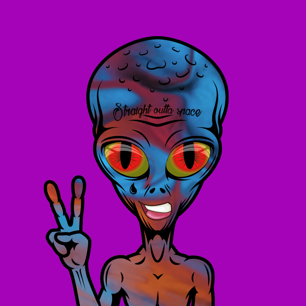 Peace-Alien #2104 - Peace Alien. | OpenSea