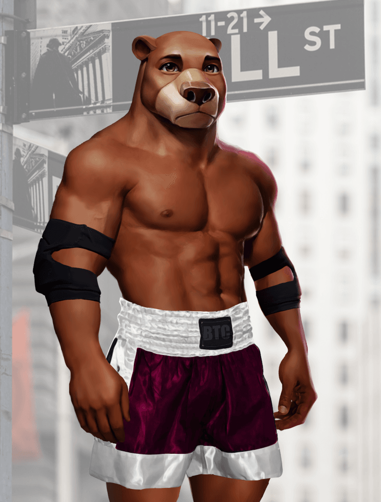 Wall Street Avatar Fighter Bear #162
