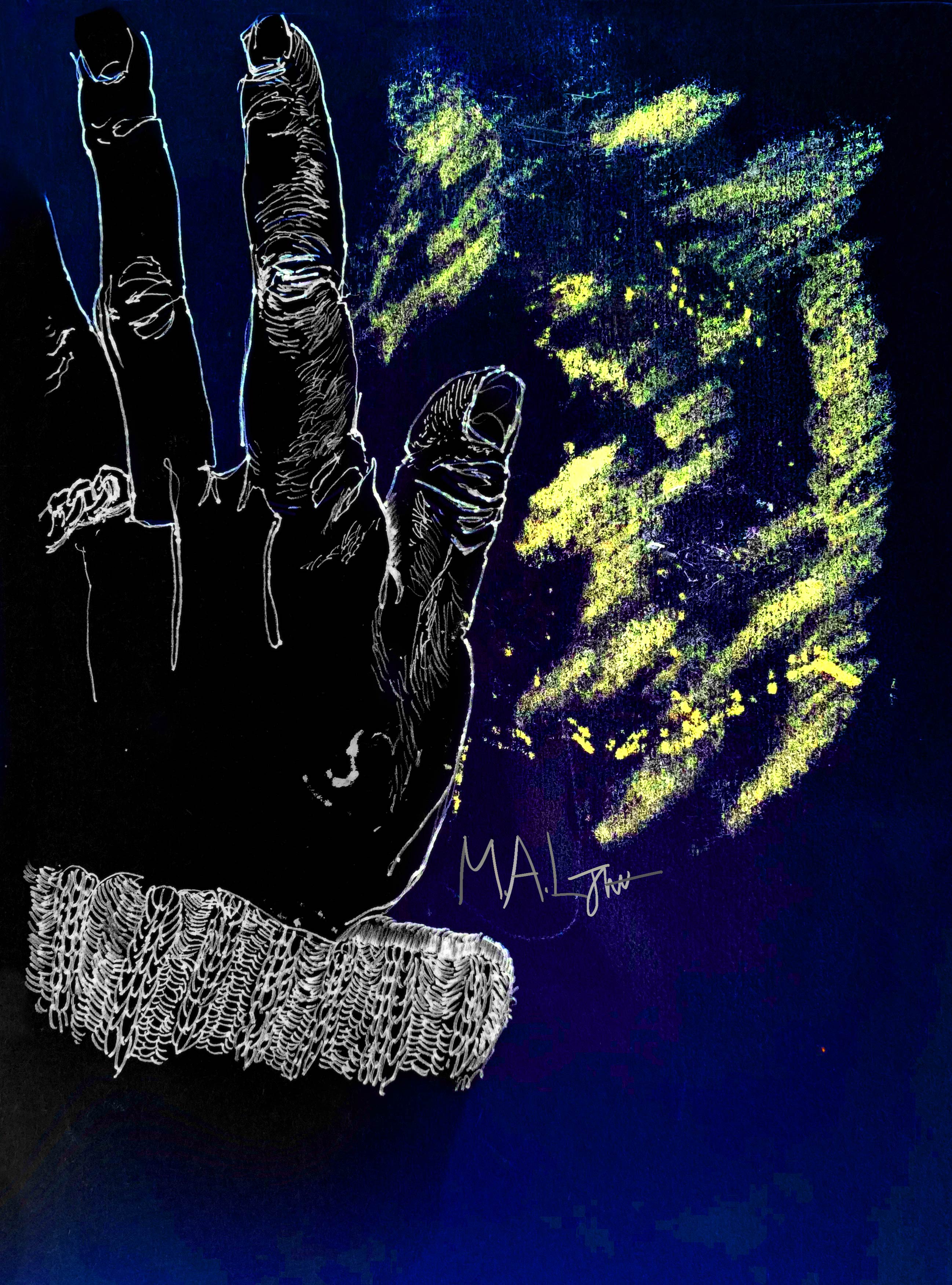 The Artist's hand #02