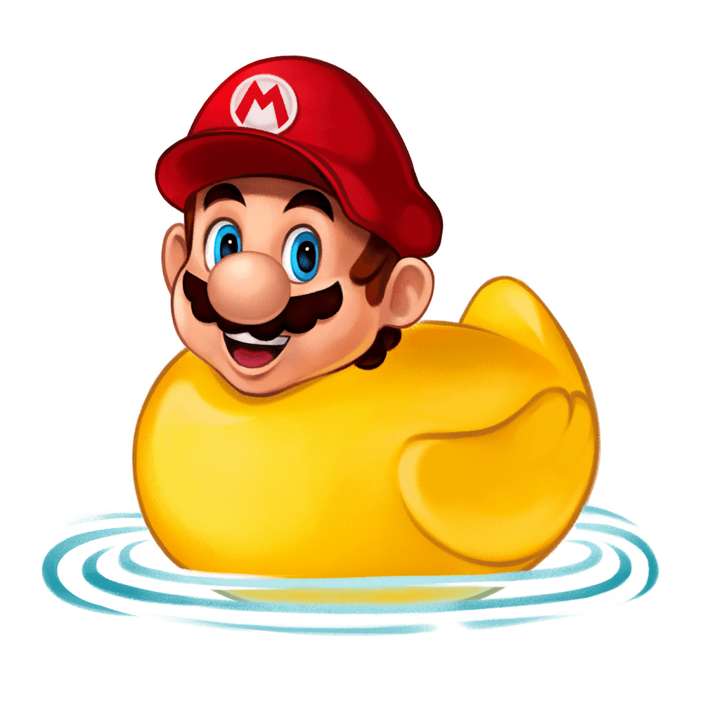 Mario duck on sale