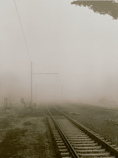 Misty railroad