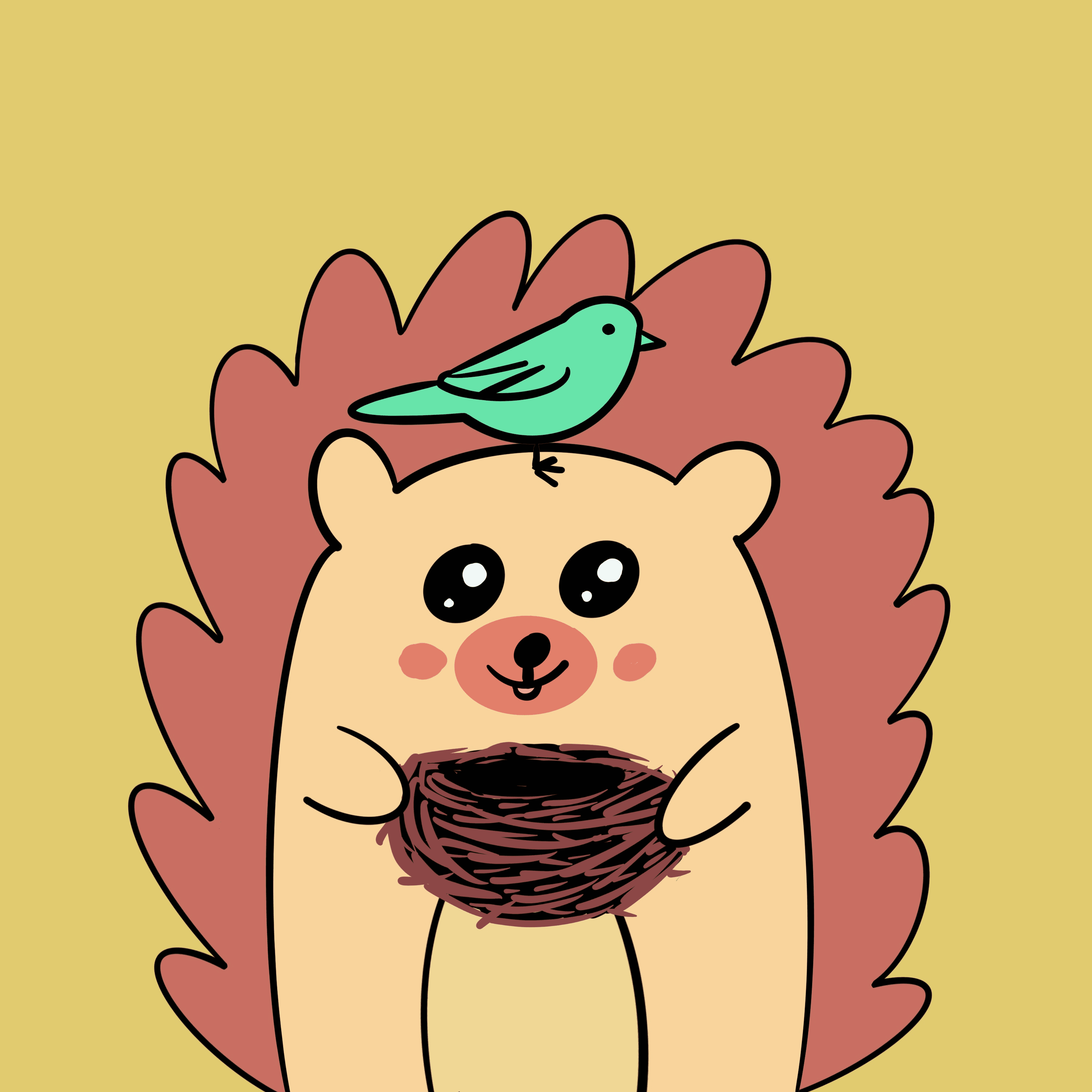 Fluffy Hedgehog #2