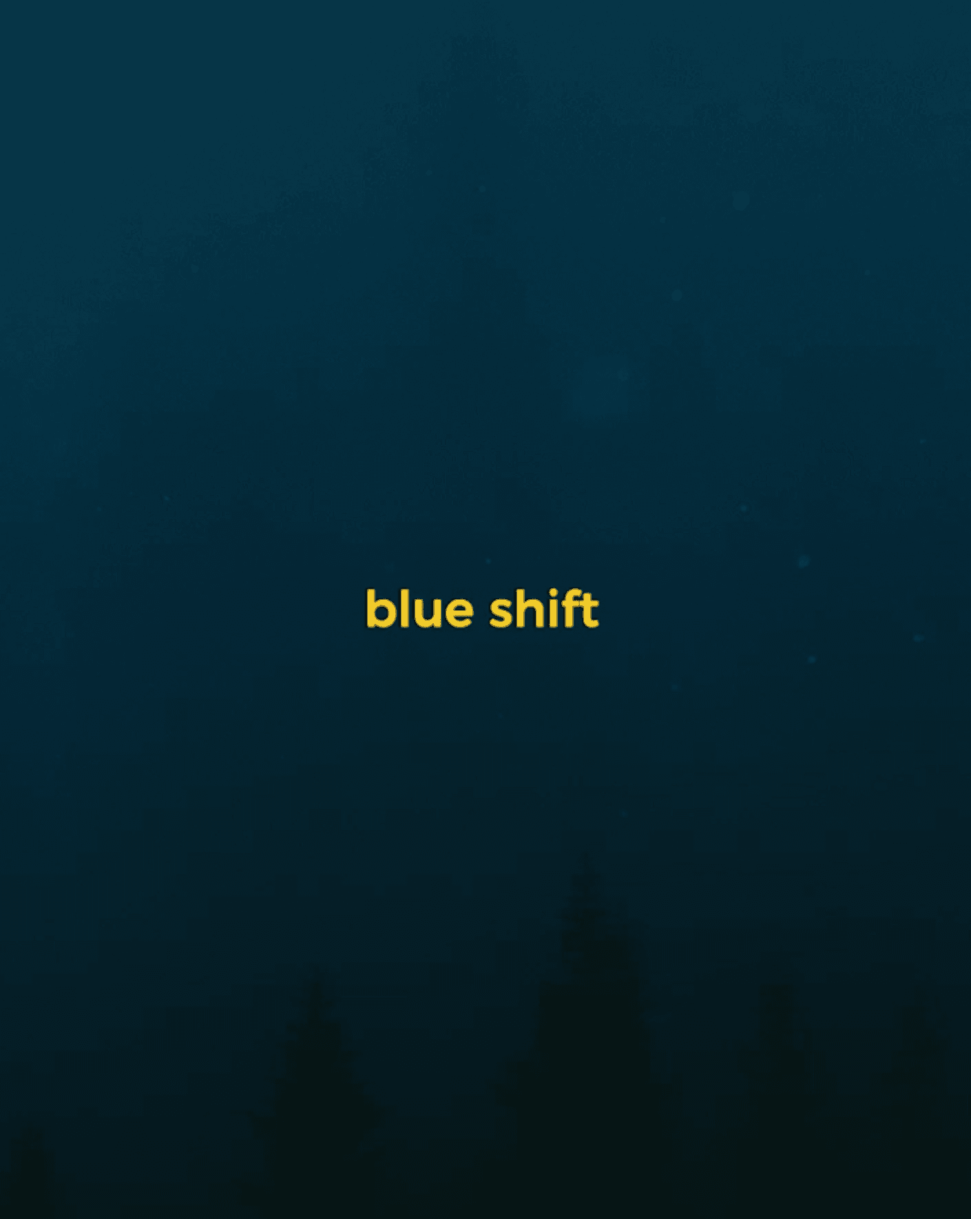 blue shift promo