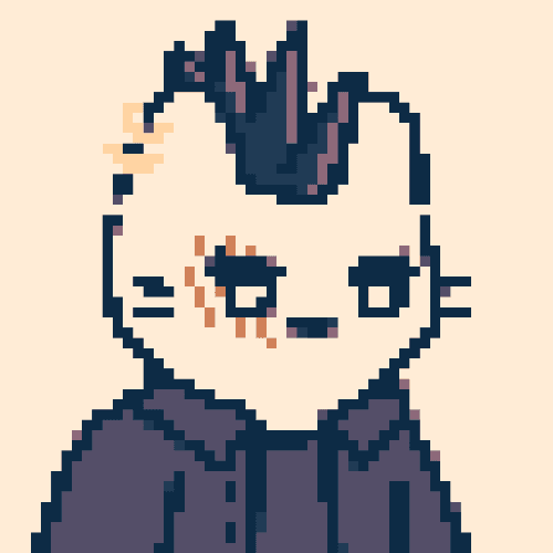 Bored Pixel Cat #481