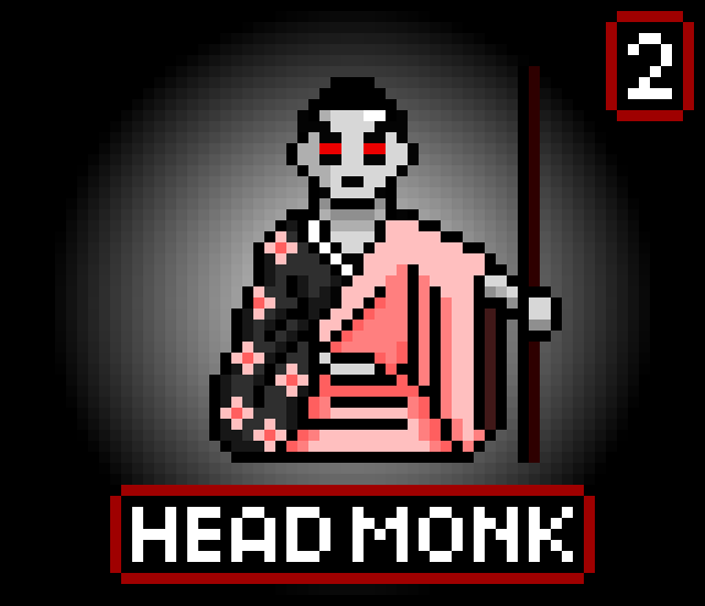 Undead Head Monk